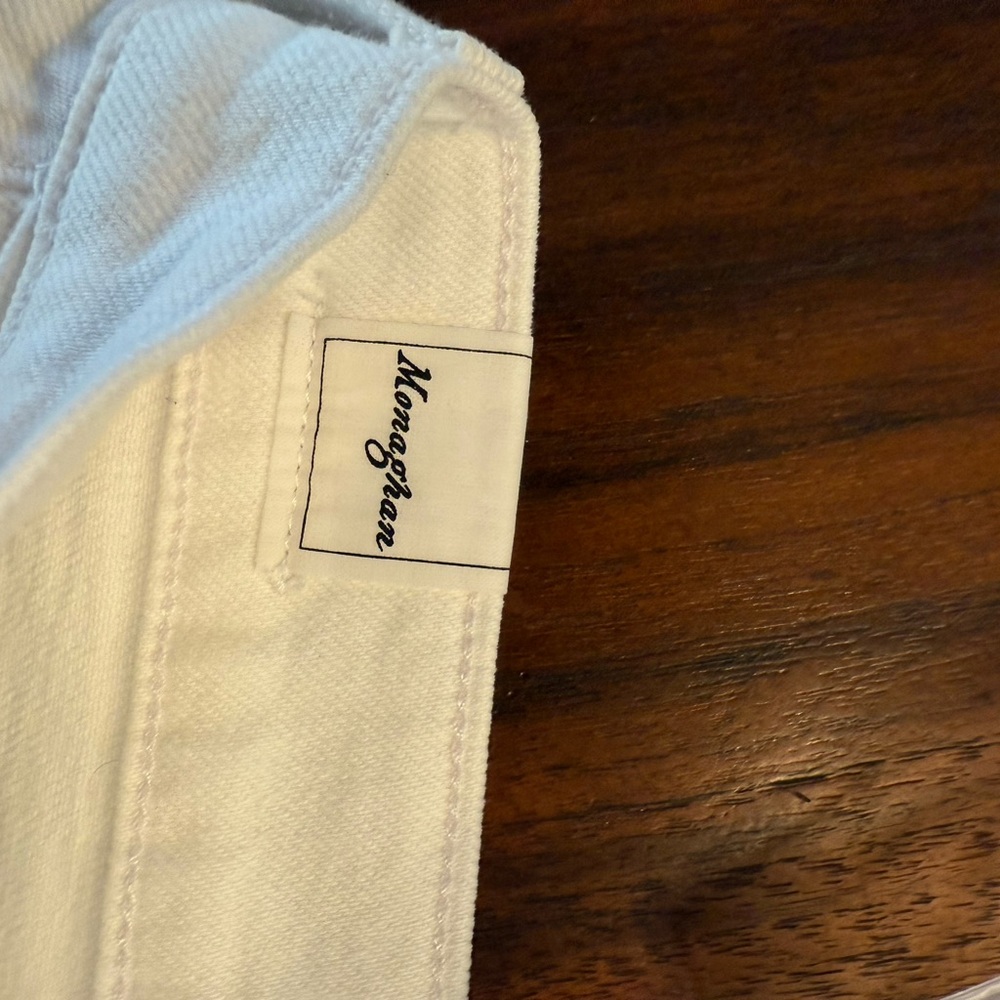 NIB Frank & Eileen Italian vintage Monaghan White Jeans - Picture 5 of 13